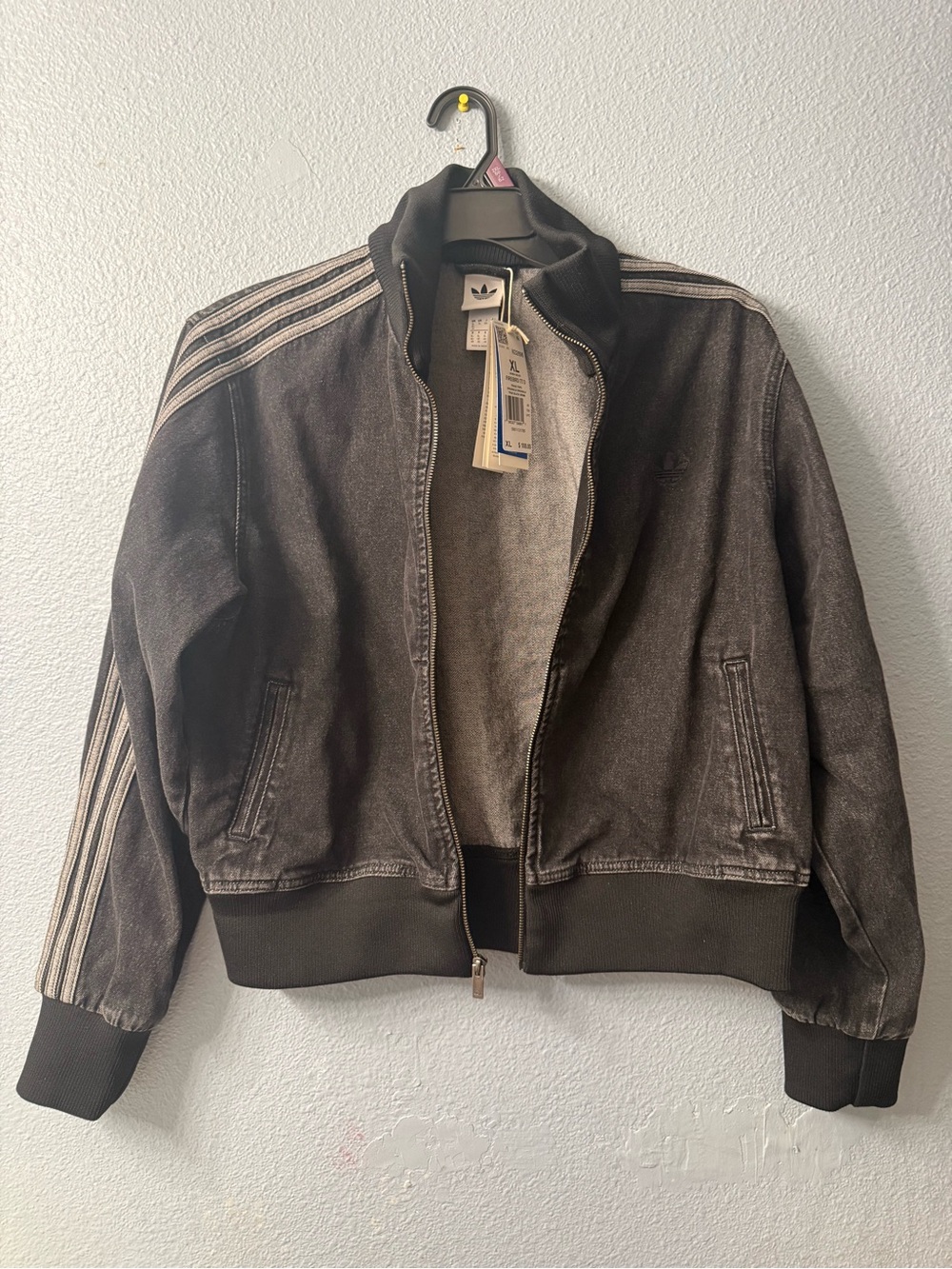 Adidas Women's Black FIREBIRD Track Jacket nwt size XLarge - Picture 7 of 14
